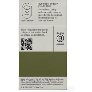 WILD NUTRITION Food-Grown® Ashwagandha KSM 66 plus | Ethically Sourced Ashwagandha Capsules to Support Mind and Body | Tablets to Support Stress and Anxiety | 60 Capsules