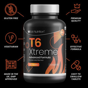 Xtreme T6 - Weight Loss - Keto Diet - Metabolism Booster / 120 Weight Management Supplements Pills | Vegetarian/Gluten Free Made in the UK