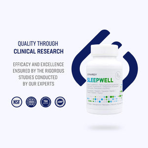 Synergy Worldwide Sleepwell 100 Capsules | Relaxation Supplement with Valerian Root, Passionflower, and Hop Flower | Supports Nervous System Health | Helps Reduce Anxiety and Promote Calm | 39 Gr