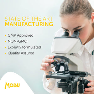 Potassium Supplement 200Mg 120 Tablets | Contributes to Normal Blood Pressure, Muscle Function and Nervous System Function | Electrolyte Regulation | Potassium Chloride | Vegan | UK Made MOBU