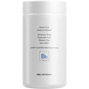 Codeage Bone Broth Collagen Capsules Grass Fed - Pasture Raised Chicken Bone Broth Collagen - 180 Capsules