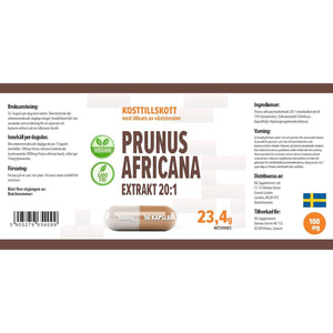 Hepatica Pygeum Africanum – 2000Mg Equivalent (100Mg 20:1 Extract) | 90 Vegan Capsules | 13% Phytosterols | High-Strength Prostate & Urinary Health Support | 3Rd Party Lab Tested