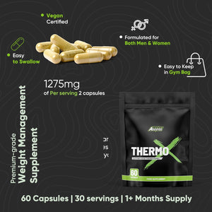 Thermo X Weight Management Supplement 60 Capsules