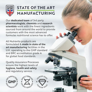 Highest Strength Omega 3 Fish Oil 2000Mg - Providing 1000Mg EPA & 400Mg DHA per Serving - Sustainably Sourced & Contaminant Free - Made in the UK by Nutravita