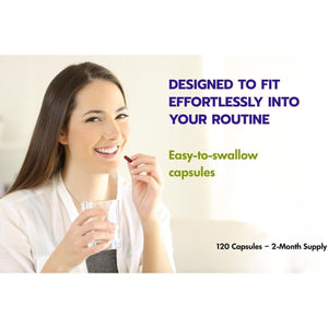 Magnesium Glycinate 6 in 1 Complex 2500 Mg | 500 Mg Elemental Magnesium | Citrate, Malate, Taurate, Orotate, Lactate | 120 Capsules with Added Zinc, Vitamin D3, B6 | Sleep, Fatigue & Tiredness