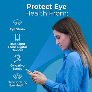 Ocubalance Eye Health Capsules – 60 Capsules | Lutein, Zeaxanthin, Zinc & Antioxidants | Vision Support Supplement for Screen Fatigue, Eye Strain & Blue Light Protection