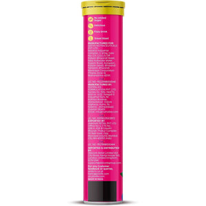 PLIX Glowy Skin 500Mg Glutathione Supplement with Hyaluronic Acid, Vitamin C, E & Berries | 30 Effervescent Tablets, Strawberry Flavor