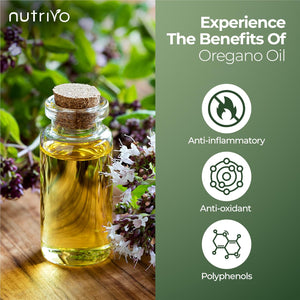 Oregano Oil Capsules | High Strength Oil of Oregano - 150Mg per Soft Gel | High Carvacrol Content | Immune & Digestive Support | Cold Pressed, Non-Gmo & UK Made