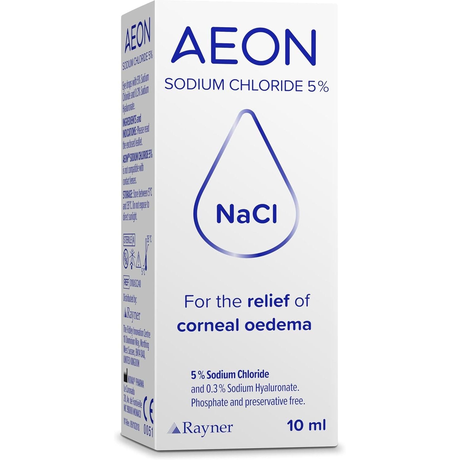 Aeon Sodium Chloride 5% 10 Millilitres X1 Pack