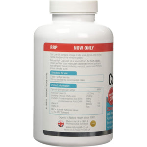 Natures Aid 1000Mg High Strength Cod Liver Oil - 180 Capsules