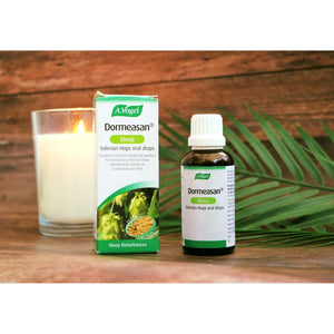 A.Vogel Dormeasan Sleep Valerian-Hops Oral Drops | Just Take 30 Drops before Bedtime | 58 Days of Supply | Sleeping Aid | Extracts of Fresh Valerian Root | 50Ml