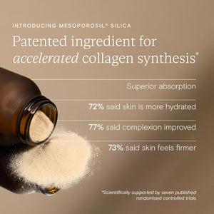 WILD NUTRITION Food-Grown® Collagen 500 plus | 500 Dalton Weight Peptides for Optimal Absorption | Collagen-Synthesising Mesoporosil® | Hydrolised Marine Collagen | Vitamin C, Vitamin E, Biotin