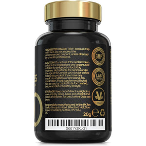 Advanced Probiotics for Gut Health | Expert Formulated Acidophilus Probiotic Gut Health Supplements, Bloating Relief | 60 Specialised Capsules with Bacterial Cultures, 150 Billion Cfu/G | Made in UK