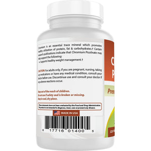 Best Naturals Chromium 1000 Mcg 120 Tablets