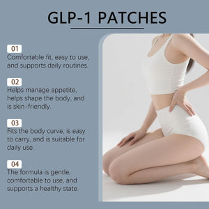 GLP-1 Patches,Glp1 Weight Loss Patches,Natural Ingredients,Gentle and Soothing for Women (2)