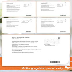 Now Foods, Zinc Glycinate, 30Mg, Depot, High Dose, 1 Capsule Every 2 Days, with Pumpkin Seed Oil, 120 Capsules, Gluten Free, Soy Free, Non-Gmo