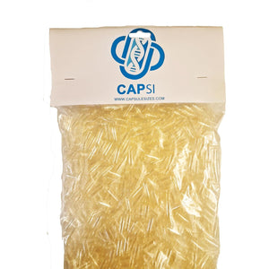 Empty Gelatin Capsules Size 0 – 1000 Count – Clear, Two-Part Bovine Gelatin – Easy-To-Fill, Kosher & Halal Certified – ~500Mg Capacity