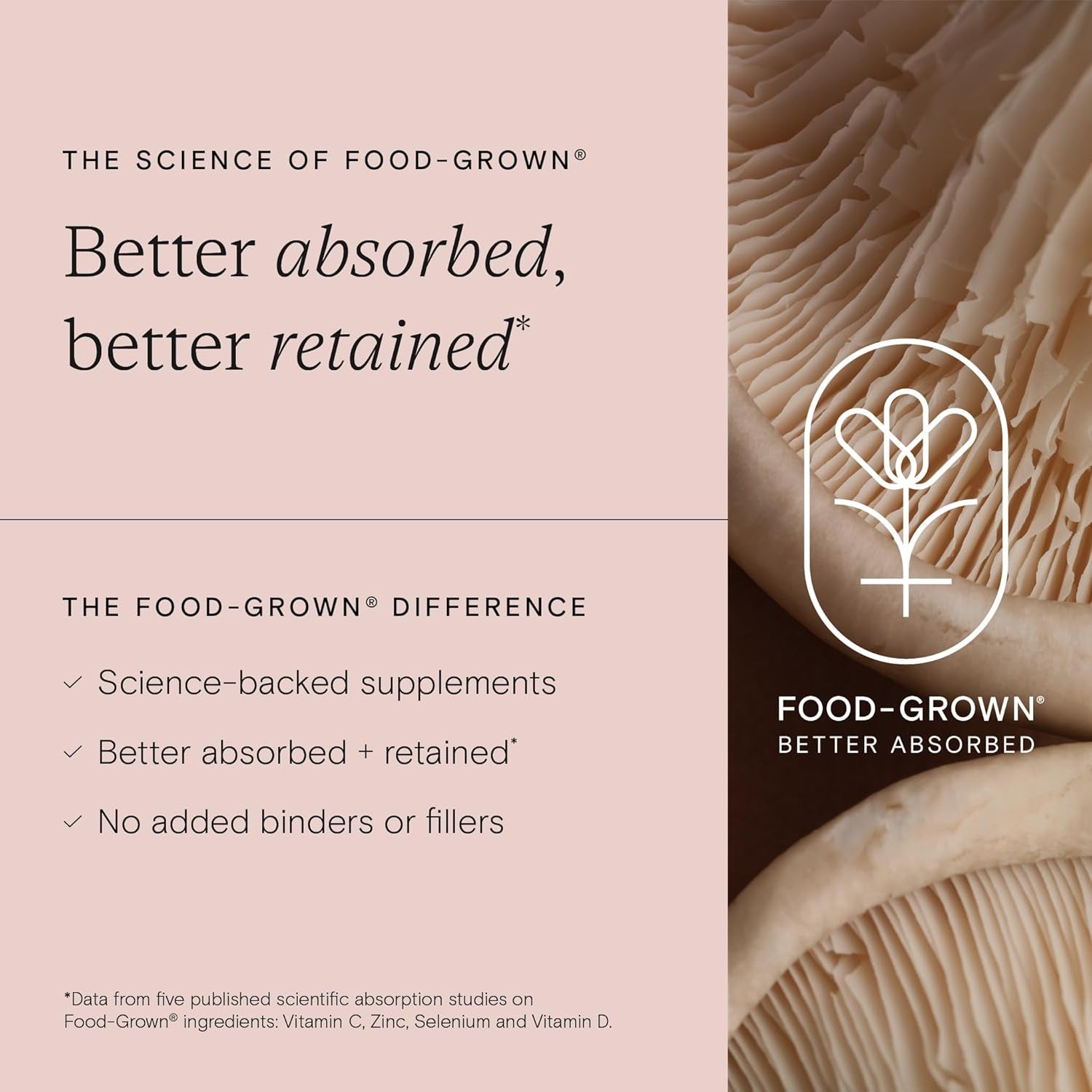 WILD NUTRITION Food-Grown® Collagen 500 plus | 500 Dalton Weight Peptides for Optimal Absorption | Collagen-Synthesising Mesoporosil® | Hydrolised Marine Collagen | Vitamin C, Vitamin E, Biotin