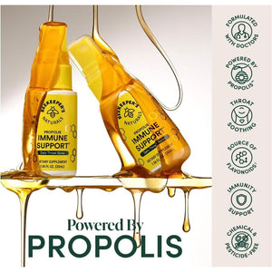 Beekeeper'S Naturals Propolis Throat Spray by - 85% Bee Propolis Extract, Natural Immune Support & Sore Throat Relief - Antioxidants, Keto, Paleo, Gluten-Free 1.06 Oz Pack of 1