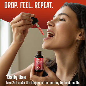 Cayenne Pepper Drops – Xpotion - Natural Liquid Extract with Beet Root, Vitamin D3 & K2 – 60Ml Herbal Supplement