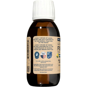 Wiley’S Finest Wild Alaskan Fish Oil Peak Omega-3 Liquid Supplement - 2300Mg EPA and DHA Omega-3S - Lemon Flavor - 4.23 Oz (25 Servings)