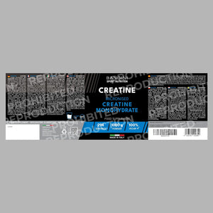 Bandini® Creatine Monohydrate Powder 1Kg/1000G | Pure Creatin Micronised | Improve Training, Sport, Gym, Pre Workout, Physical Performance and Recovery | Muscle Power & Strength | 100% Vegan | Non-Gmo