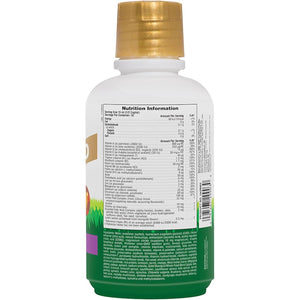 Naturesplus Animal Parade Gold Liquid Multivitamin - Plant Based Kids' Vitamin and Mineral Complex, Natural Tropical Berry Flavour - Gluten Free, Vegetarian - 480Ml