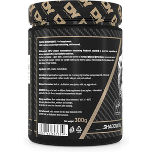 DY Nutrition Pure Creatine Monohydrate Powder 300 G, Unflavoured X60 Servings, 2 Month Supply – Increases High Intensity Performance. Gluten Free, Vegan Friendly Supplement