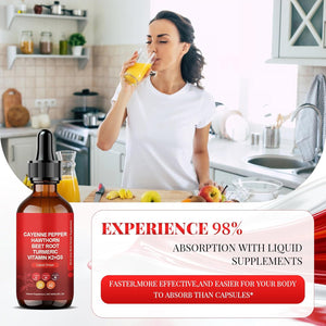 Cayenne Pepper Drops, Rethes Cayenne Pepper Drops, 2Pc Cayenne Plus, Natural Cayennes Pepper Extract Drop Body