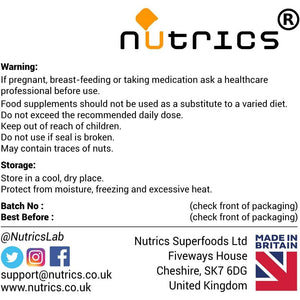 Nutrics® MCT Oil 3000Mg 90 V Capsules (1 Month Supply) Medium-Chain Triglycerides (Mcts) - Boosts Ketones - Suitable for Vegan