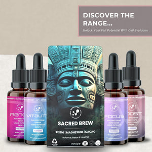 Cell Evolution Cordyceps Full Spectrum Liquid Mushroom Drops Supplement, Super Strength 90,000Mg (15:1), Energy Booster & Improves Performance, Natural & Suitable for Vegans & Vegetarians