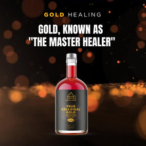 GOLD HEALING True COLLOIDAL Gold 500Ml - 99.99% 24Ct Pure Gold, Superior Concentration, High 60Ppm Made in the UK