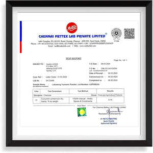 Ausha Lakadong Turmeric Root Powder 500G - 8-9% Curcumin - 1* GREAT TASTE AWARD 2025 - Joint Pain Relief - Use in Cooking, Turmeric Latte Powder, Tea - GREAT TASTE PRODUCER