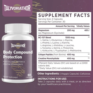 BC 157 Capsules, Body Support Supplement, High-Potency Formula, Clean Ingredients, No Artificial Additives
