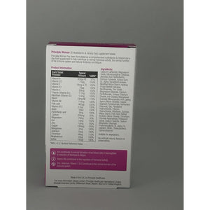 Principle Woman Multivitamin – 30 Tablets | One-A-Day Supplement for Women | with Iron, Folic Acid, Vitamin D & B12 | Supports Energy, Immunity & Hormonal Balance | Made in the UK