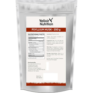 Yelixir Nutrition Psyllium Husk Whole 250 G