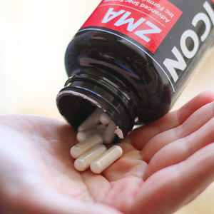 ICON Nutrition ZMA Supplement - 1500Mg per Serving, Sleep Vitamin Supplement, 3-In-1 Formula, Better Sleep Performance, Muscle Strength, Zinc, Magnesium and Vitamin B6-90 Tablets (1 Month Supply)