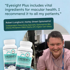 Eyesight plus AREDS2 Eye Supplement - 60-Day Eye Health Capsules with Lutein, Zeaxanthin & Bilberry