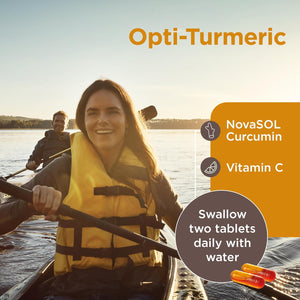 Healthspan Opti-Turmeric | High Strength 500Mg Liquid Curcumin | Supports Cartilage Formation | Immune Health | 185 Times Better Absorbed & 7 Times Faster Acting than Standard Turmeric (60 Capsules)