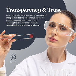 Maca Root Gummies - High Strength Alternative to Maca Powder & Maca Capsules - 2000Mg - Made from 100% Peruvian Maca Root Powder with L-Arginine, Vitamin B12 & B6-60 Count - Novomins