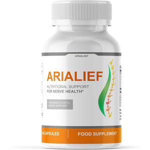 Arialeaf - Nutritional Support for Nerve Health - All Natural - 60 Capsules/Slim Warriors