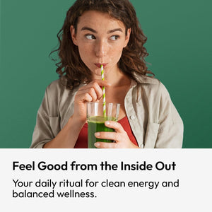 OMNIA Super Greens Powder – 40 Ingredients with Superfoods, Vitamins & Antioxidants – Supports Gut Health, Detox, Energy & Immunity – Vegan-Friendly, Non-Gmo – 30 Servings (210G, Unflavoured)