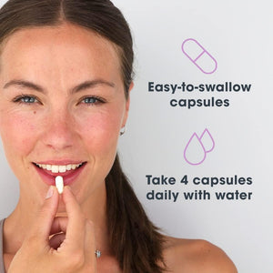 Proto-Col Pure Collagen Supplement - Clinically Proven Premium Verisol Bioactive Collagen, to Reduce Wrinkles, and Support Hair, Skin and Joint Health. (120 Capsules X 2500Mg).