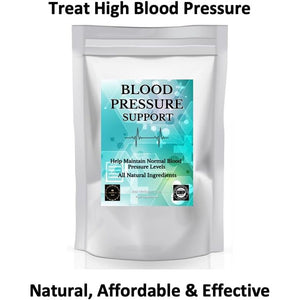 Blood Pressure Support - High Potency Natural Food Supplement Pills - 90 Day Supply