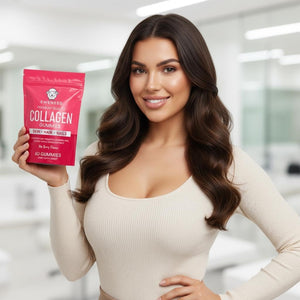 Eweneed Collagen Gummies for Skin, Hair and Nails, Mixed Berry Flavour, 60 Gummies with Marine Collagen
