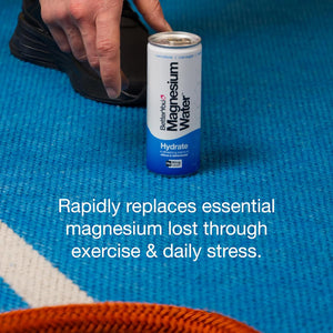 Betteryou Magnesium Mineral Water, Hydrate, Rapid Replenishment for Exercise Recovery and Stress Relief, Boosts Cellular Fuel, Magnesium Glycinate with Citrus and Botanicals, Pack of 12, 250 Ml