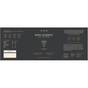 APE Nutrition Grass-Fed Bone Marrow Capsules - Health Supplements Rich in Collagen for Joint, Bone & Skin Support - 180 Freeze-Dried Capsules from Grass-Fed, Free-Range Cattle - 30-Day Supply