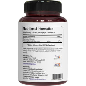 Pure Nutrition Magg - Magnesium Glycinate Supplement for Men and Women | High Absorption Supplement | 200Mg Elemental Magnesium | 120 Veg Tabs