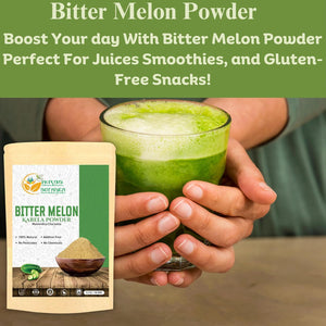 Herbs Botanica Bitter Melon Powder, Karela Powder 150 GMS