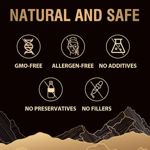 Shilajit Resin Gold Standard Shilajit - 600Mg Himalayan Shilajit Blend with Ayurvedic Herbal Extracts, High Levels of Fulvic Acid, Supports Energy and Performance, 30G (Pack of 1)